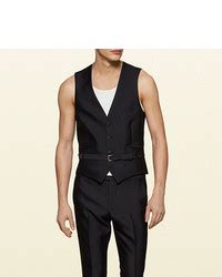 gucci waistcoat|gucci coats men's.